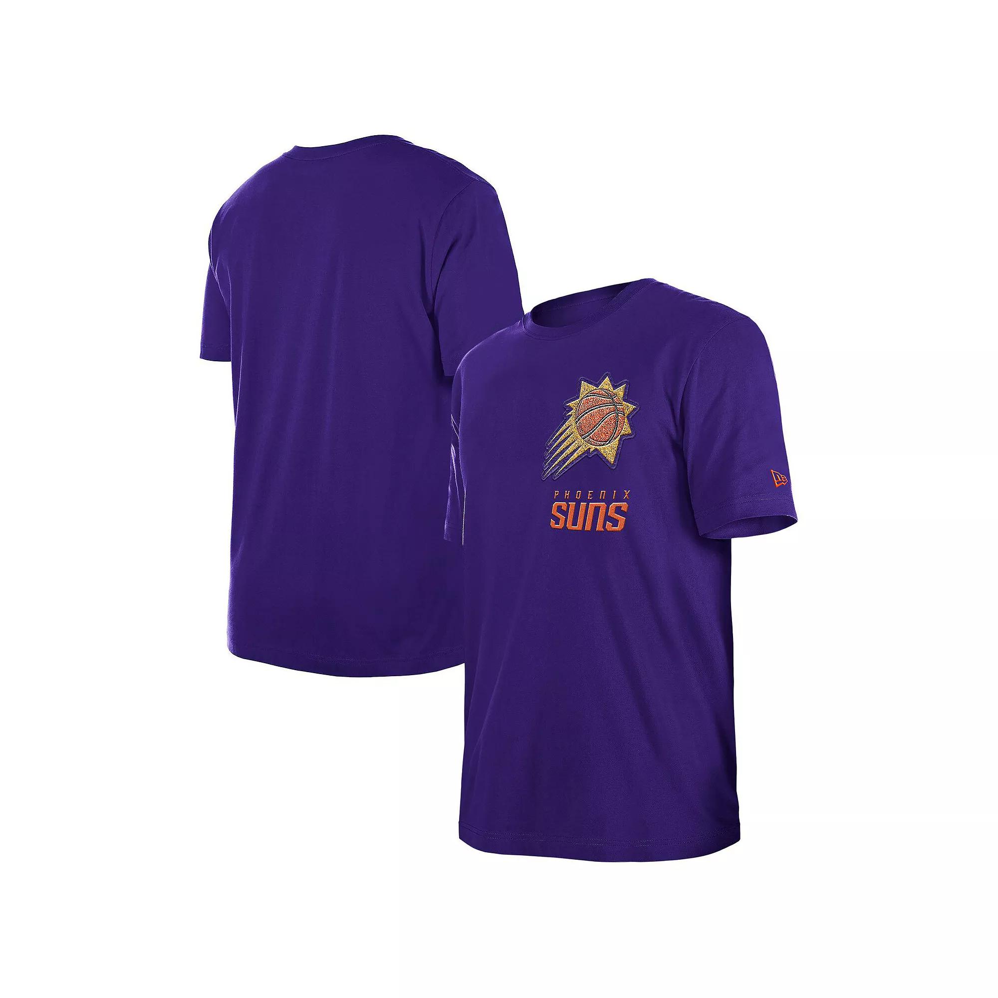 Men's New Era  Black Los Angeles Lakers 2024/25 City Edition Chenille Heavyweight T-Shirt, Size: 3XL Product Image