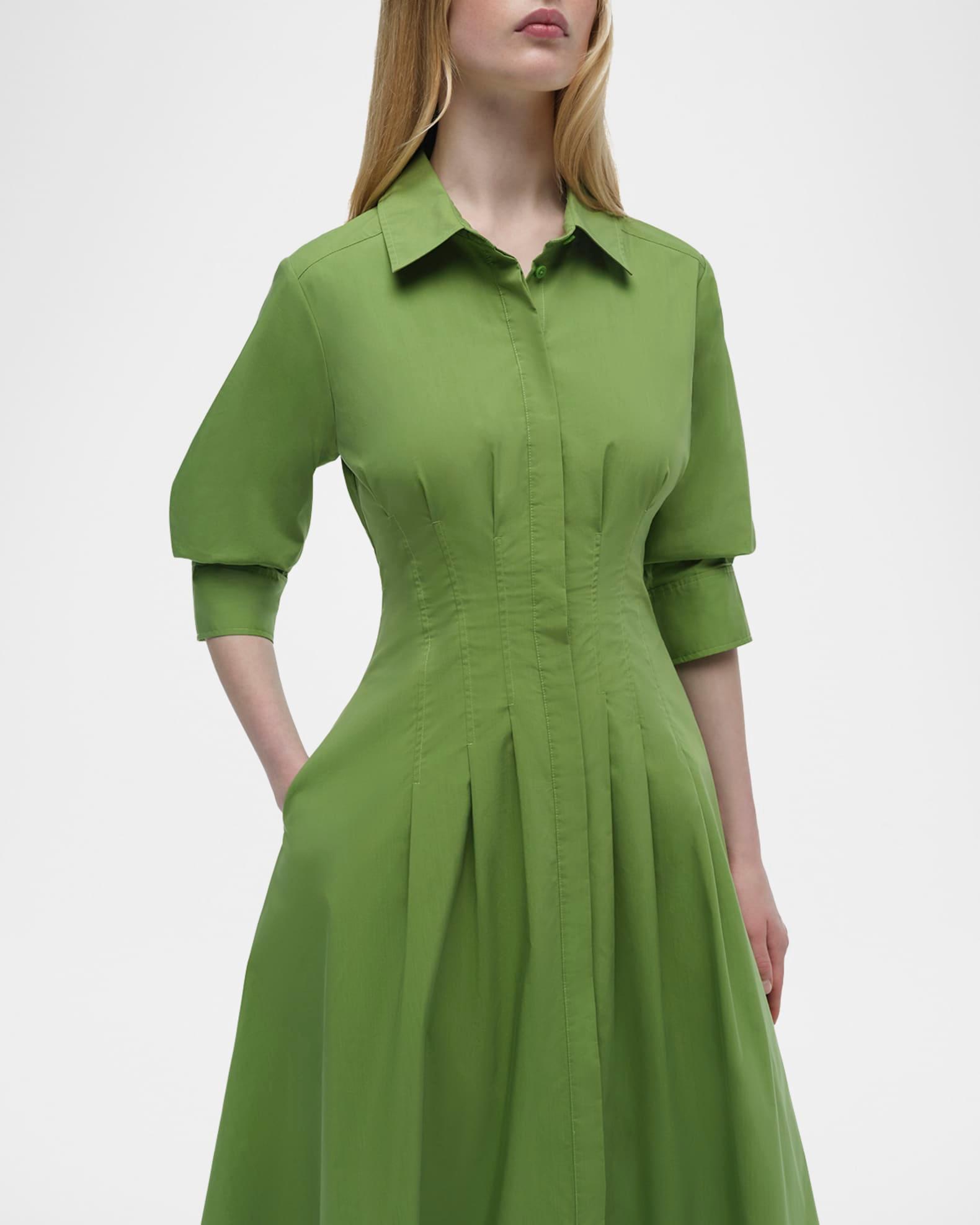 Jazz Pintuck Midi Dress Product Image