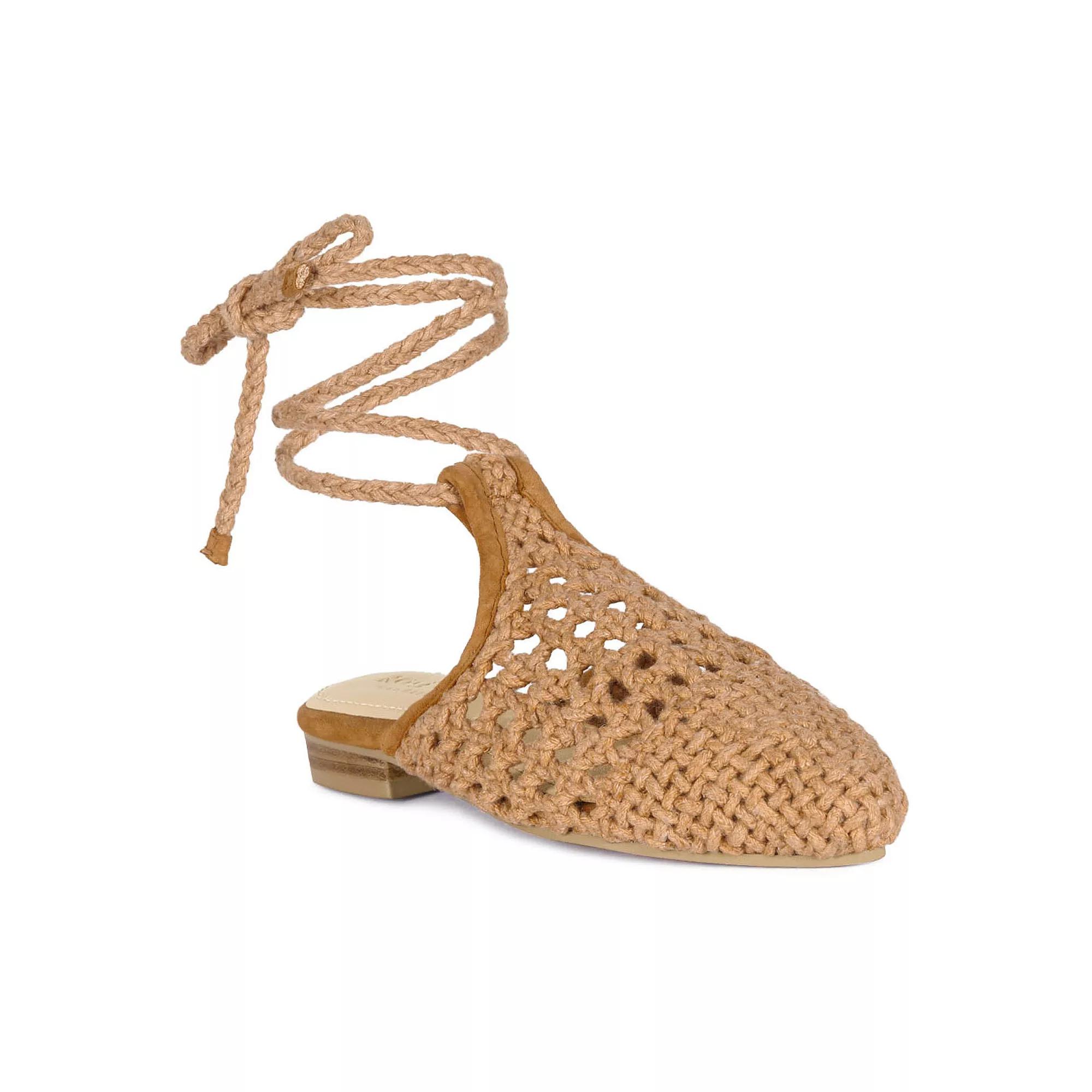 Rag & Co Bartsi Women's Tie-Up Mules,  Product Image