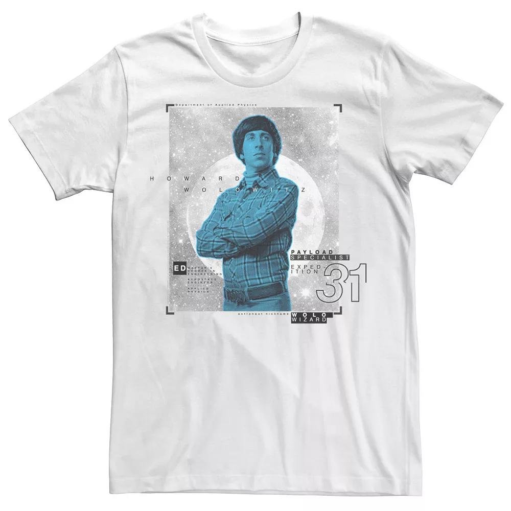 Mens The Big Bang Theory Howard Poster Tee Product Image