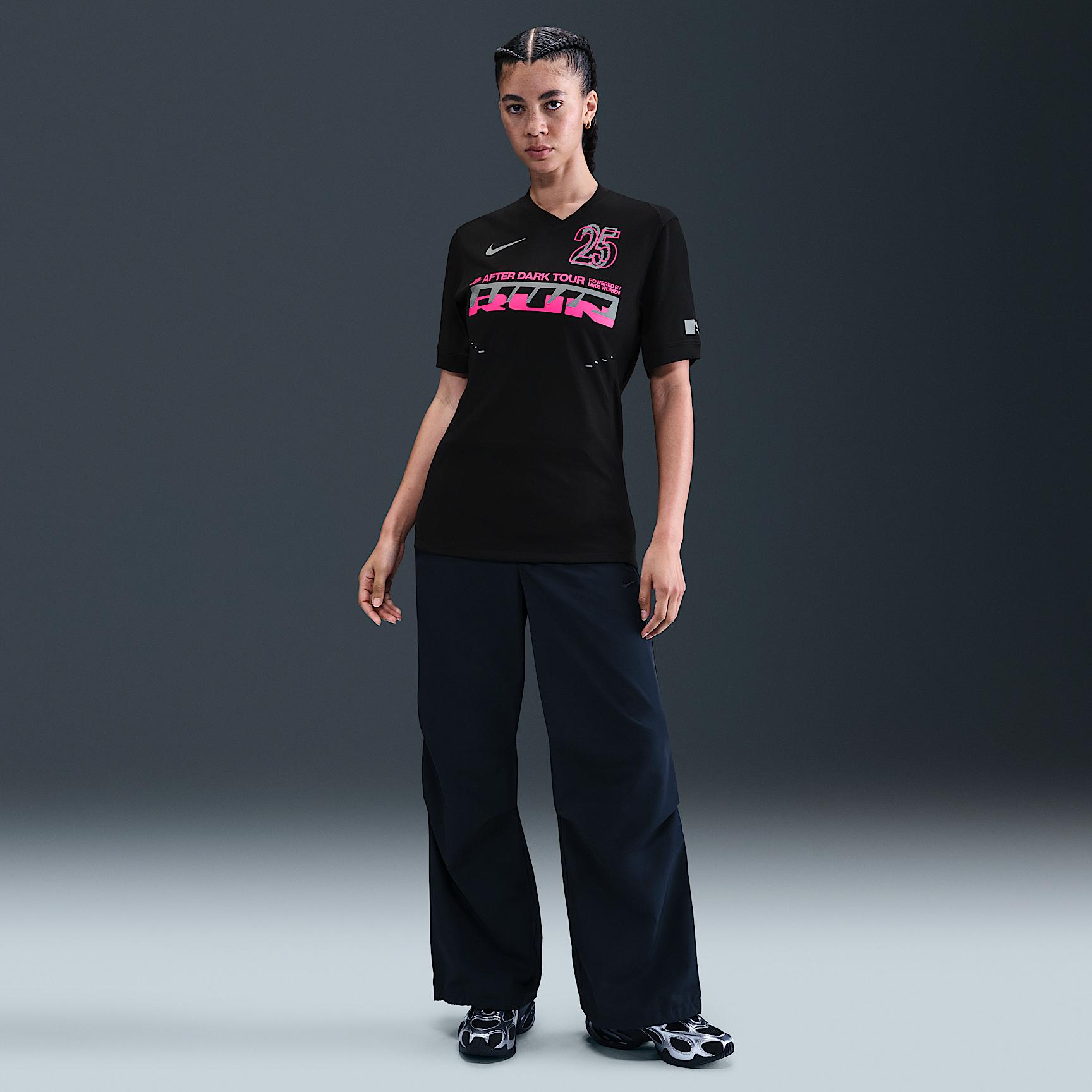 Nike After Dark Tour Women's Dri-FIT Graphic Running Jersey Product Image