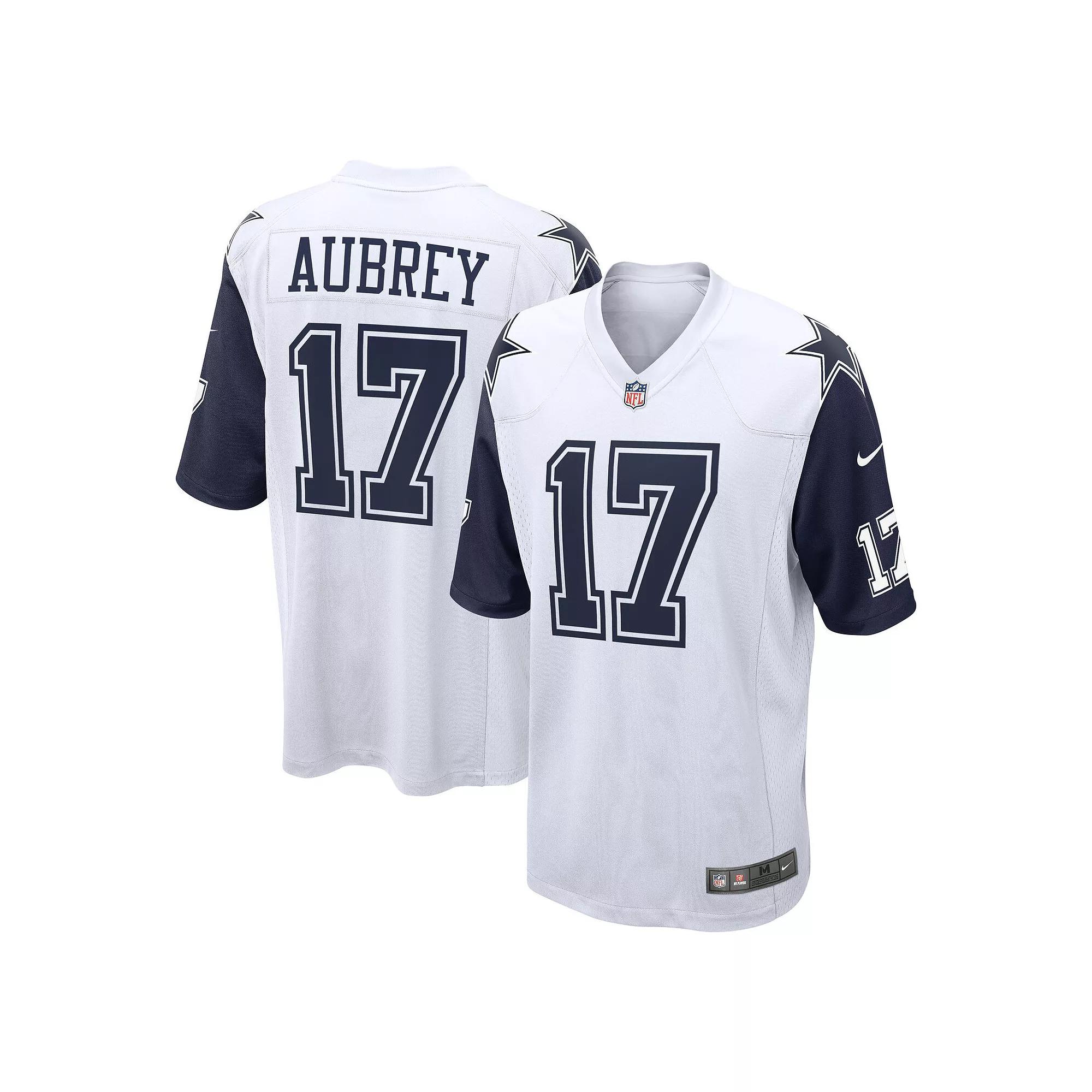 Men's Nike Brandon Aubrey White Dallas Cowboys Game Jersey,  Product Image