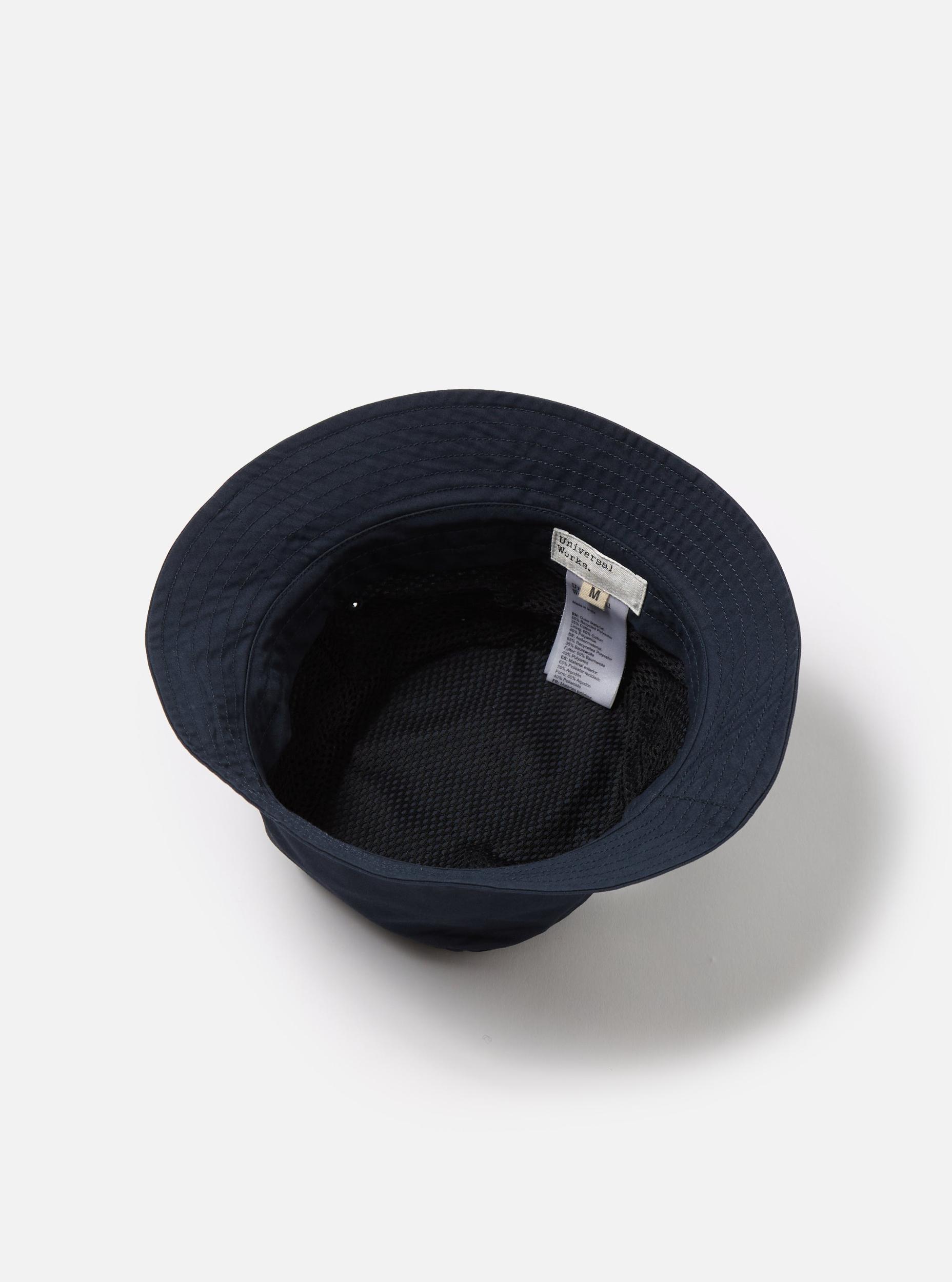 Navy Recycled Polytech Beach Hat Product Image