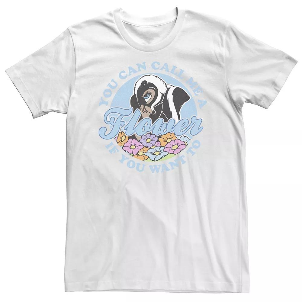 Big & Tall Disney Bambi You Can Call Me A Flower If You Want To Tee, Men's,  Product Image