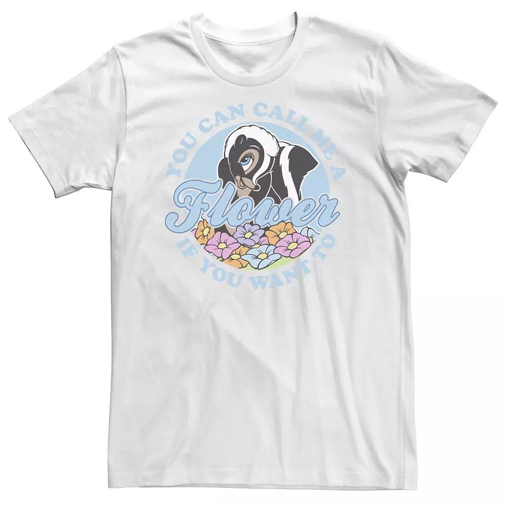 Big & Tall Disney Bambi You Can Call Me A Flower If You Want To Tee, Men's,  Product Image