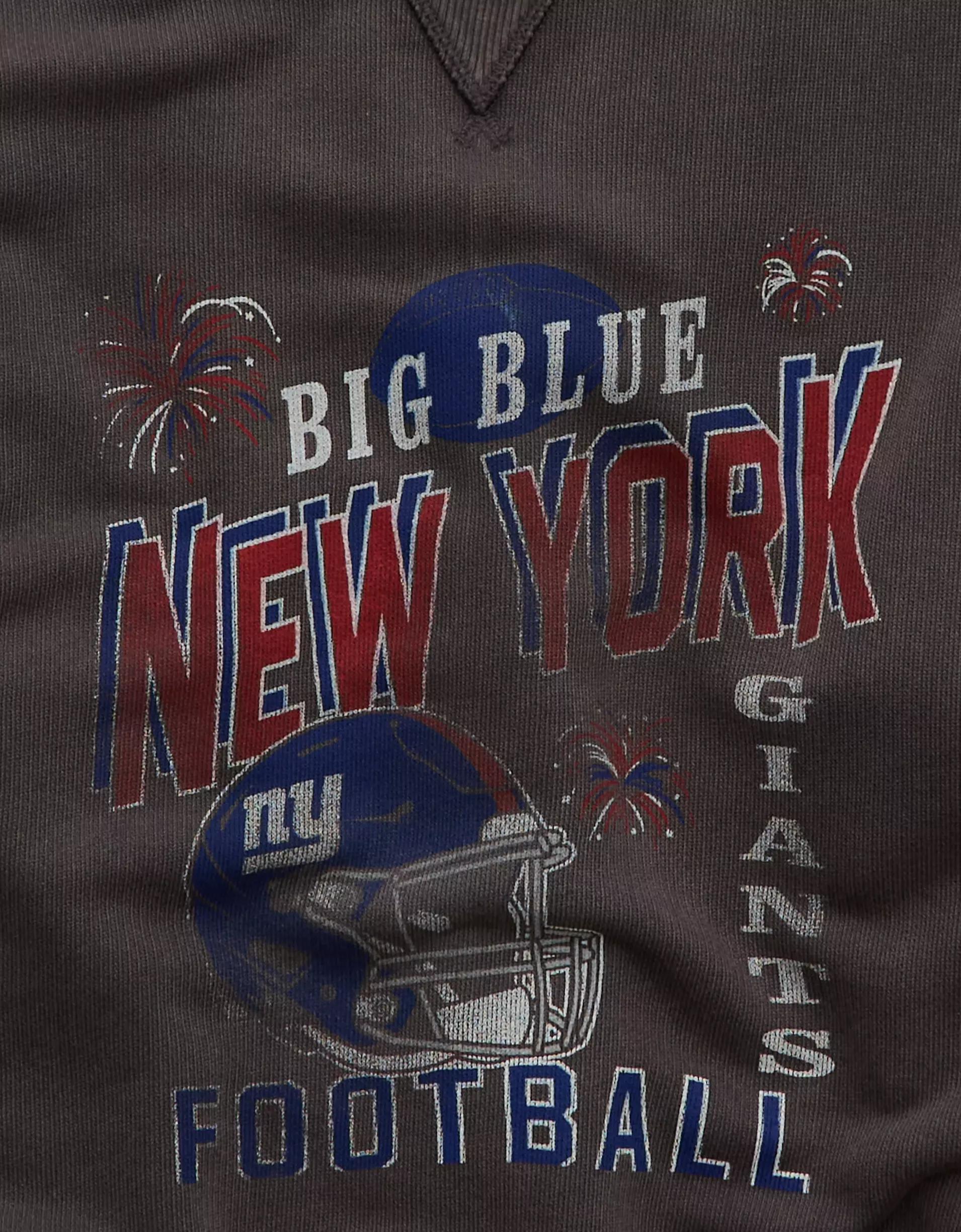 AE NFL New York Giants Crew Neck Sweatshirt Product Image