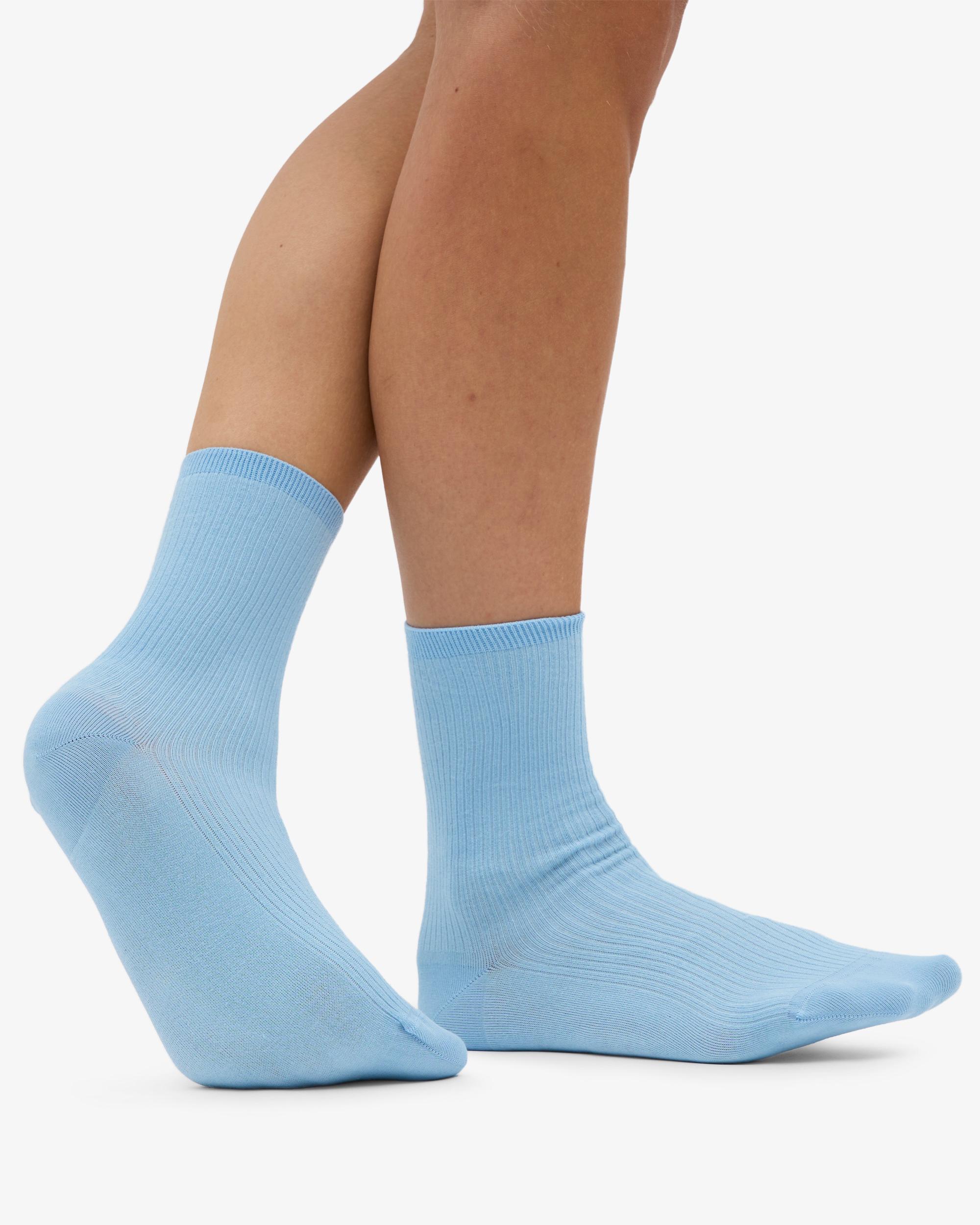 Merino Wool Blend Sock - Marine Blue Product Image