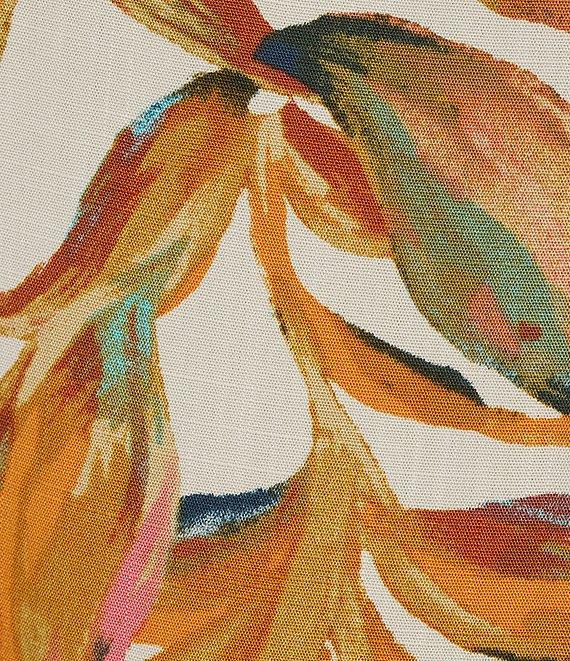 Westbound Woven Elbow Smock Sleeve Henley Blouse Product Image