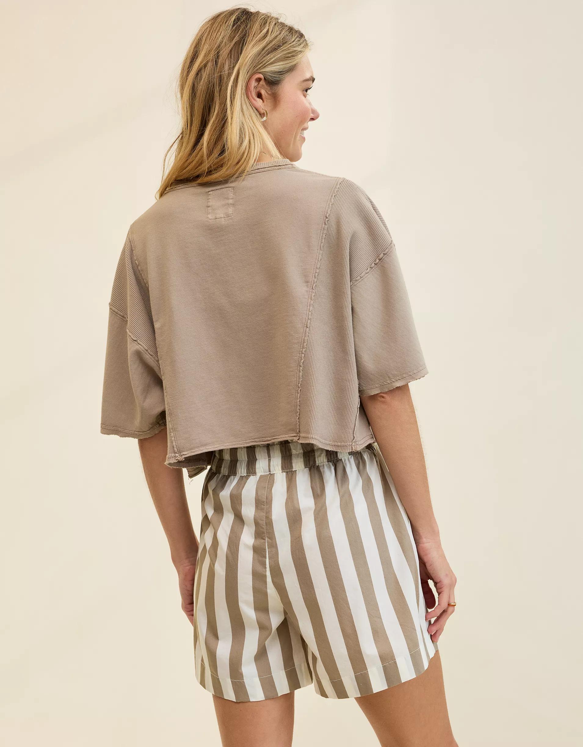 Aerie Let Loose Fleece T-Shirt Product Image