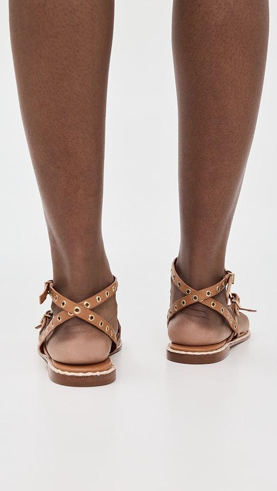 Schutz Annete Flat Sandals | Shopbop Product Image