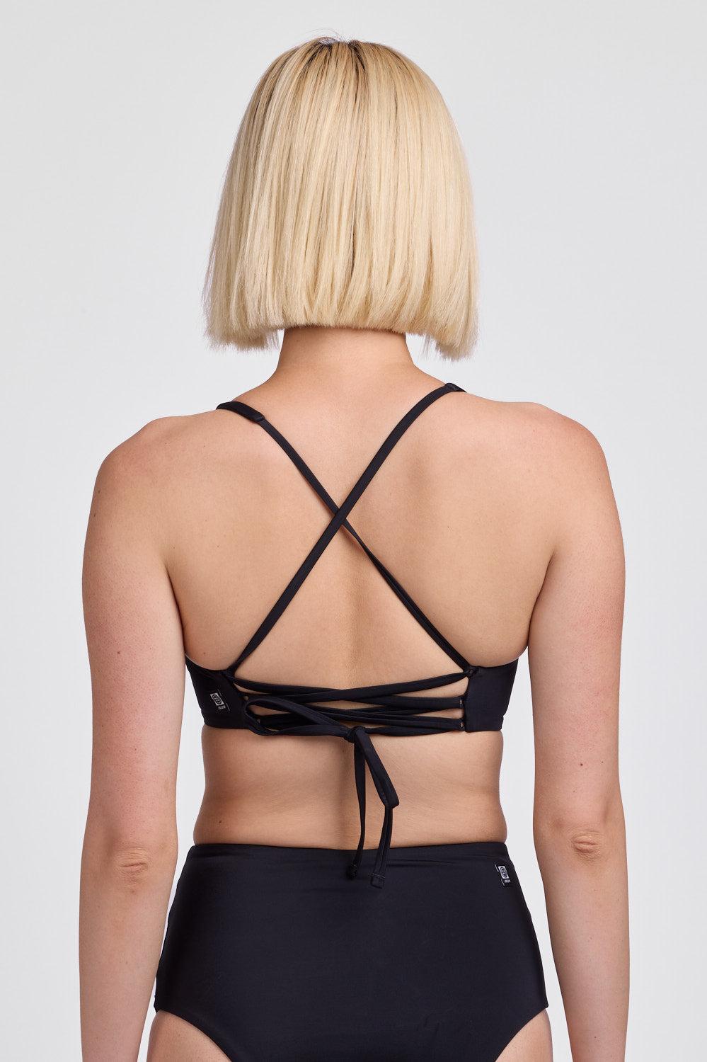 Blake Bikini Top - Black Female Product Image