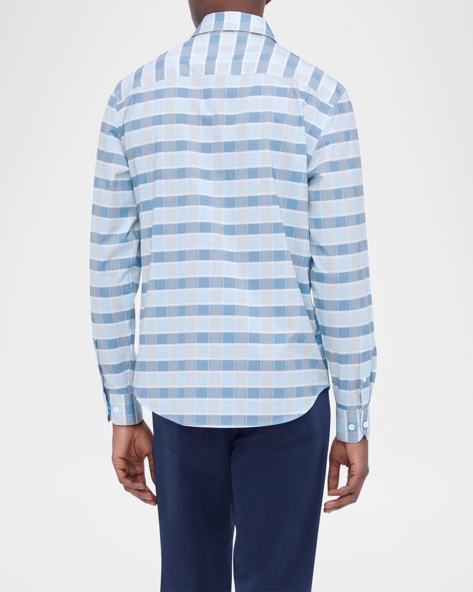 Men's OoohCotton James Check Sport Shirt Product Image