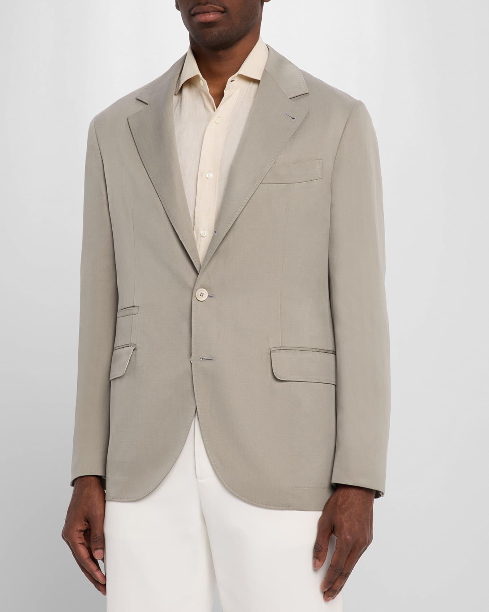 Men's Gabardine Delave Solid Sport Coat Product Image