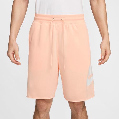 Nike Mens Nike Club Alumni FT Shorts - Mens Sail/Sail/Black Product Image