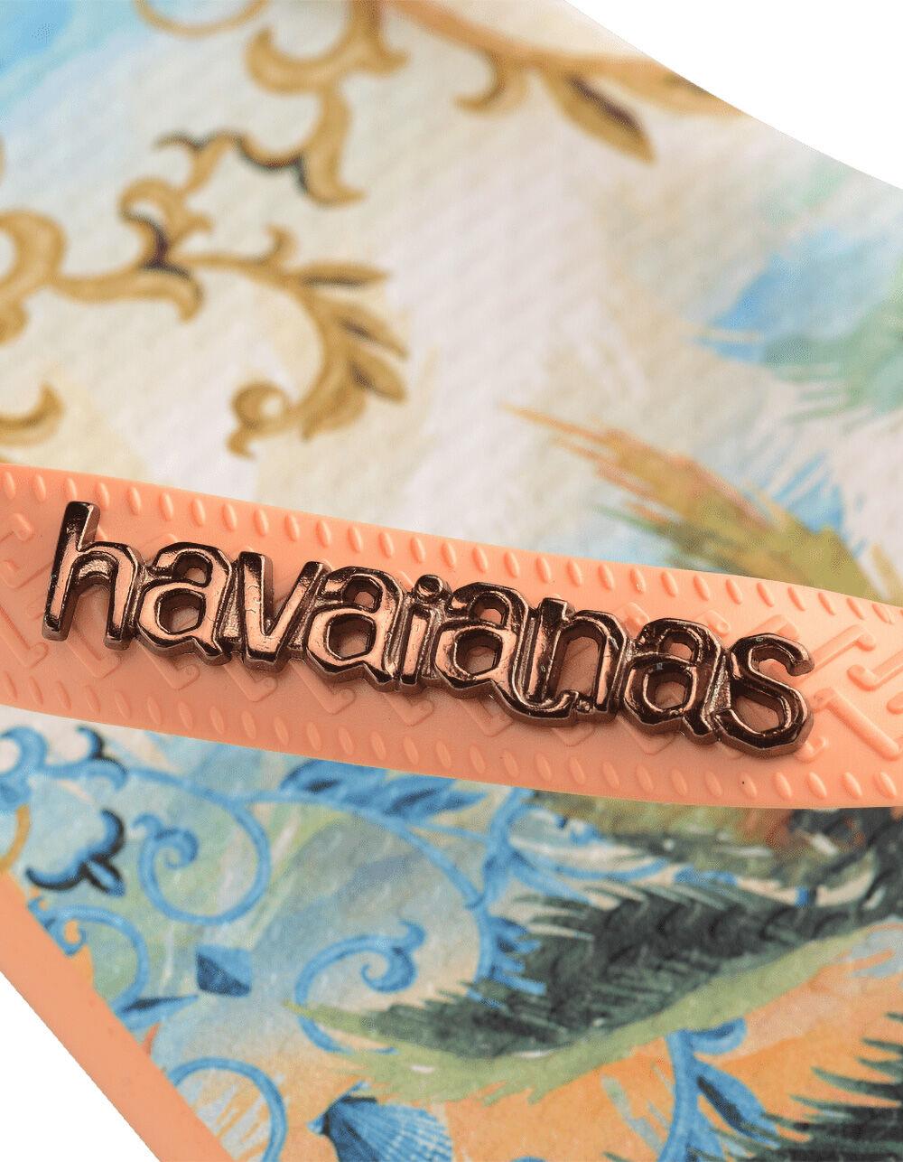HAVAIANAS Tropicalia Top Womens Flip Flops - PEACH Product Image
