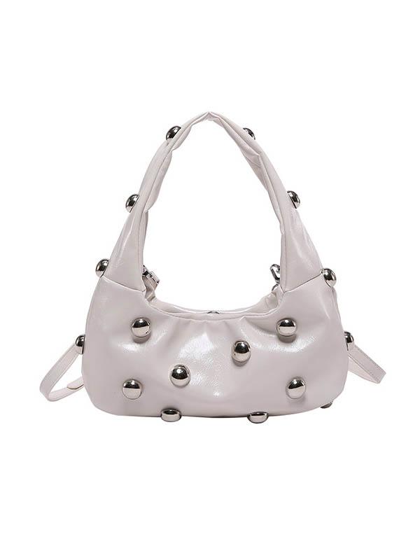 Geometric Rivet Handbags Shoulder Bags Product Image