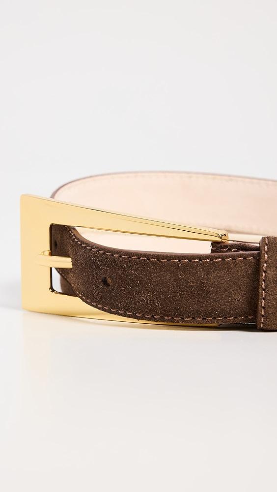 Aureum No.10 Chocolate Suede Belt | Shopbop Product Image