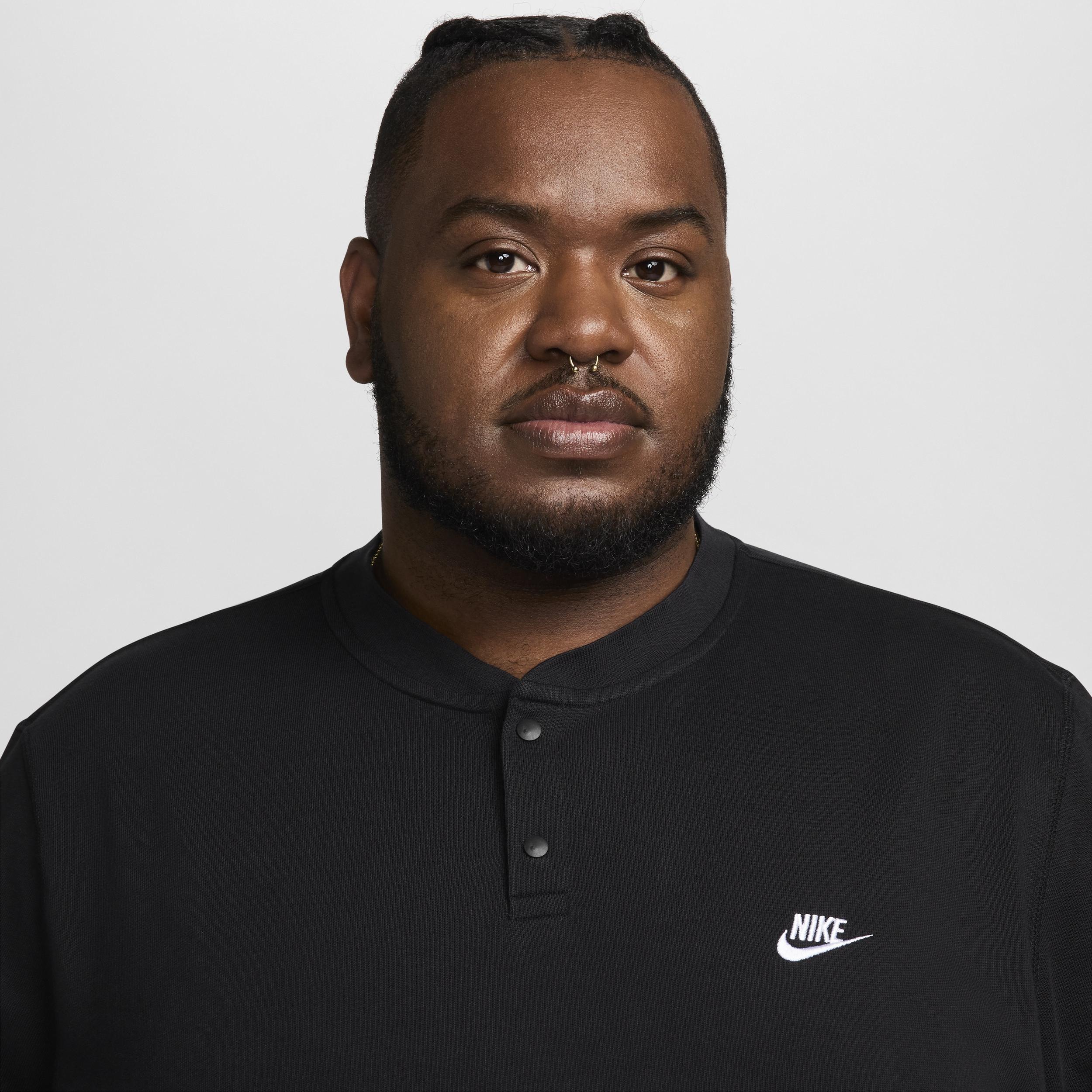 Nike Mens Nike Club LS Henley - Mens Product Image