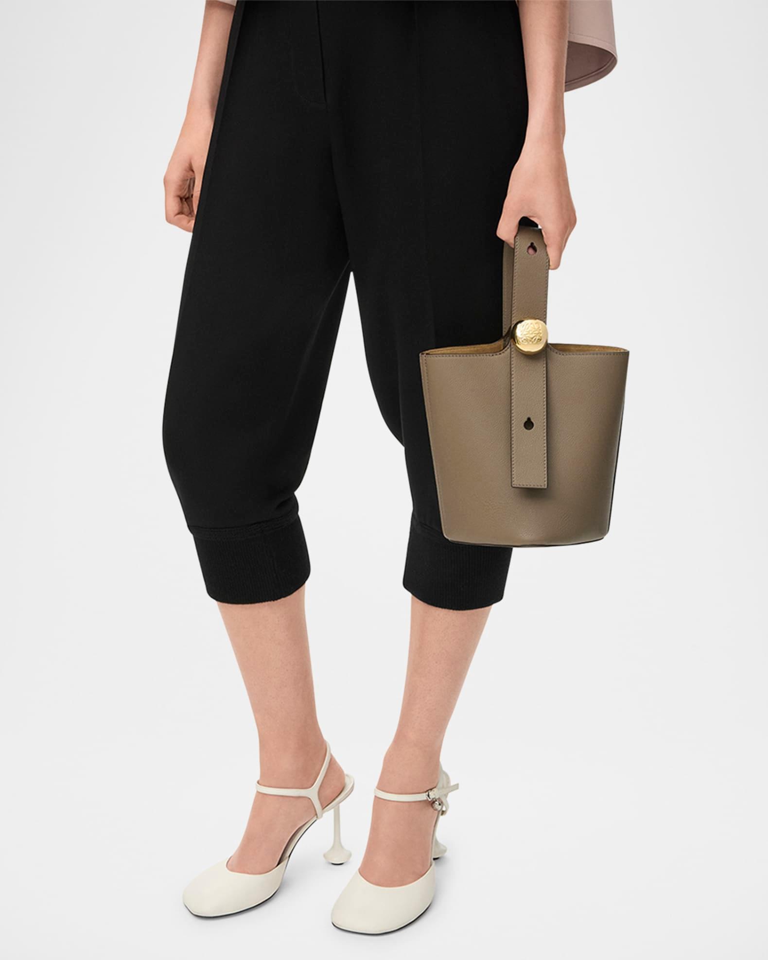 Pebble Mini Bucket Bag in Grain Leather Product Image