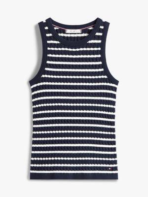 Cable Knit Sweater Tank Product Image