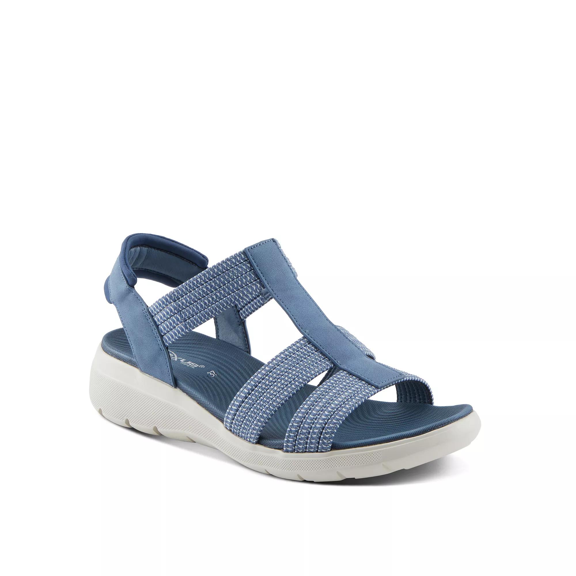 Flexus Cardona Women's Ankle Strap Sandals, Size: 37, Blue Product Image