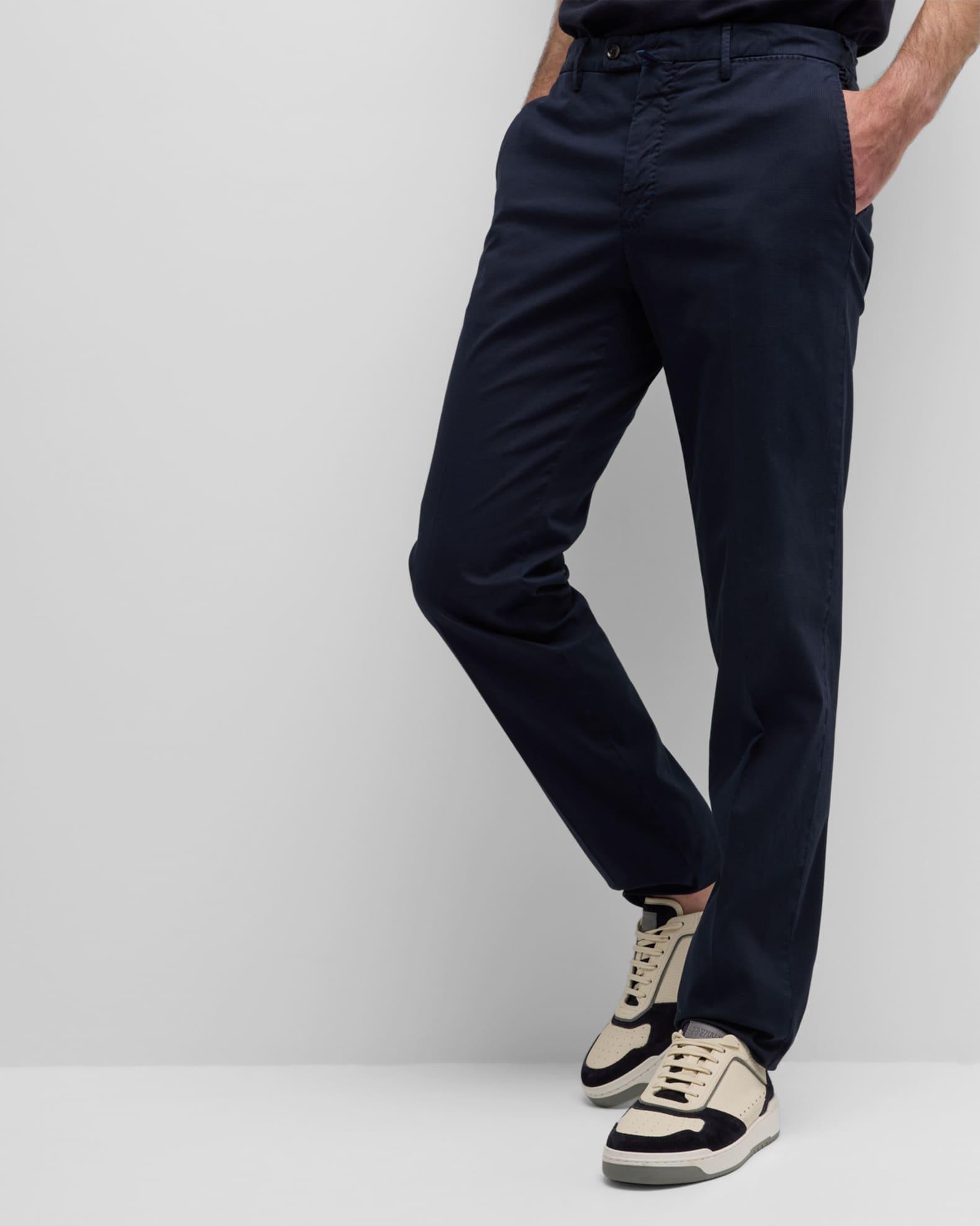 Men's Textured Solid Pants Product Image