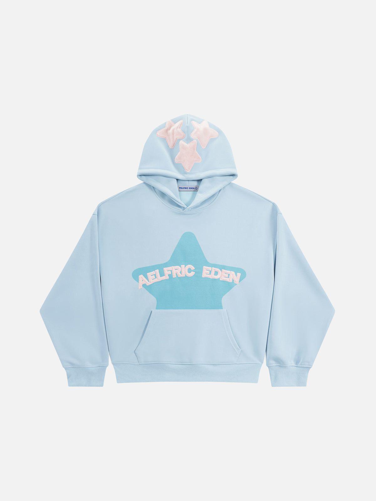 Aelfric Eden Colorful Eden Star Pullover Hoodie Product Image