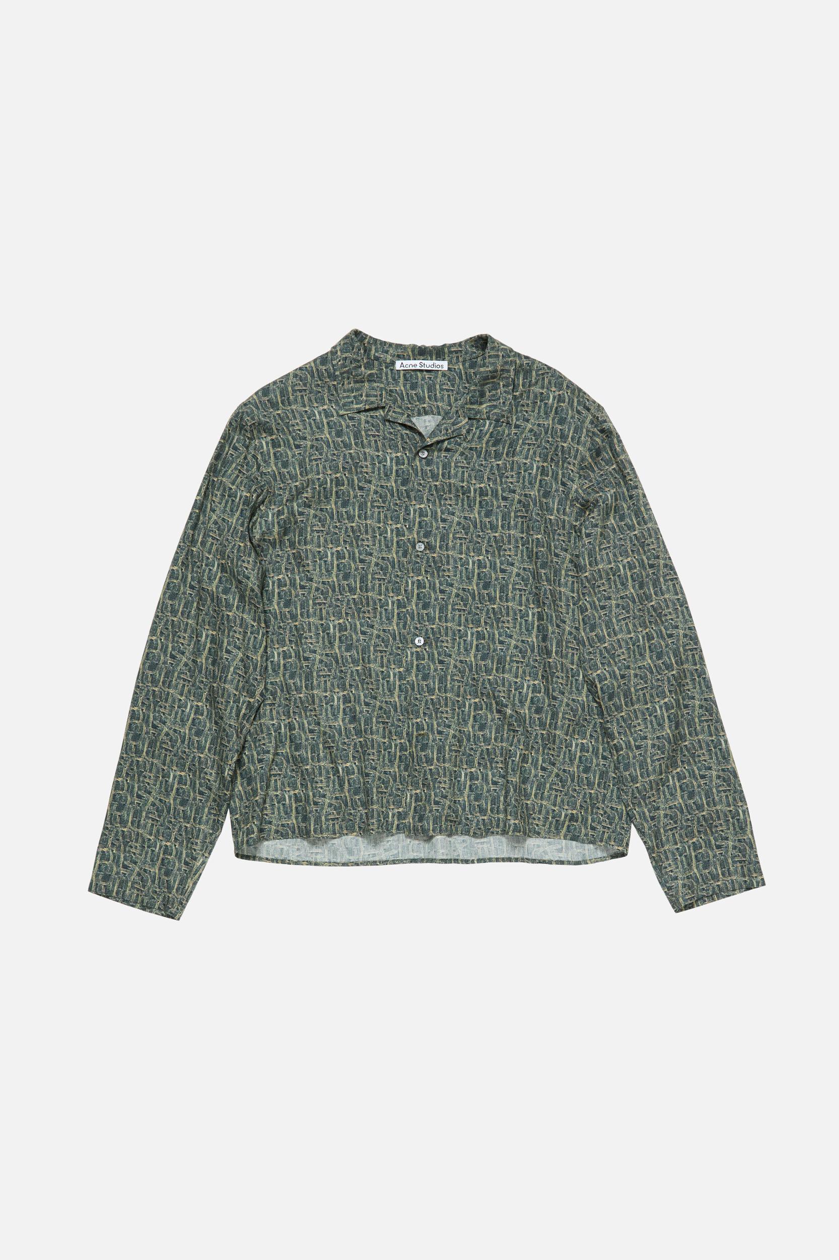 Monogram Button-Up Shirt Product Image