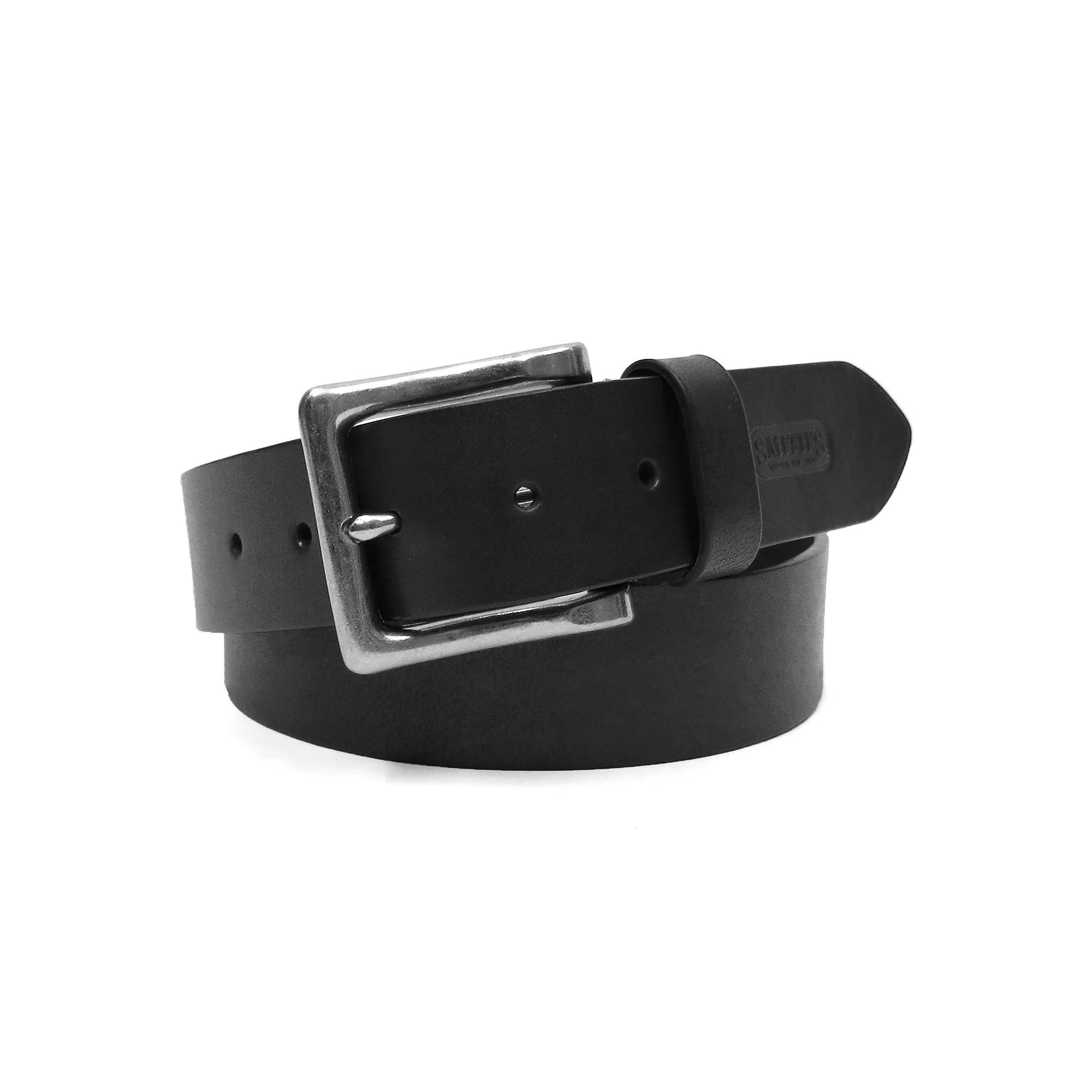 Men's Smith's Workwear 38mm Full Grain Leather Cut Edge Belt,  Product Image