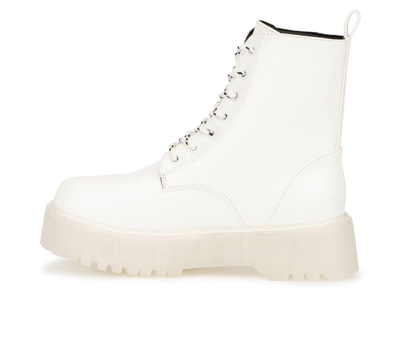 Women's Olivia Miller Gina Platform Combat Boots Product Image
