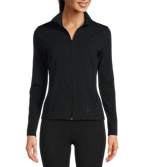 Under Armour Motion Front Zip Mock Neck Long Sleeve Jacket Product Image