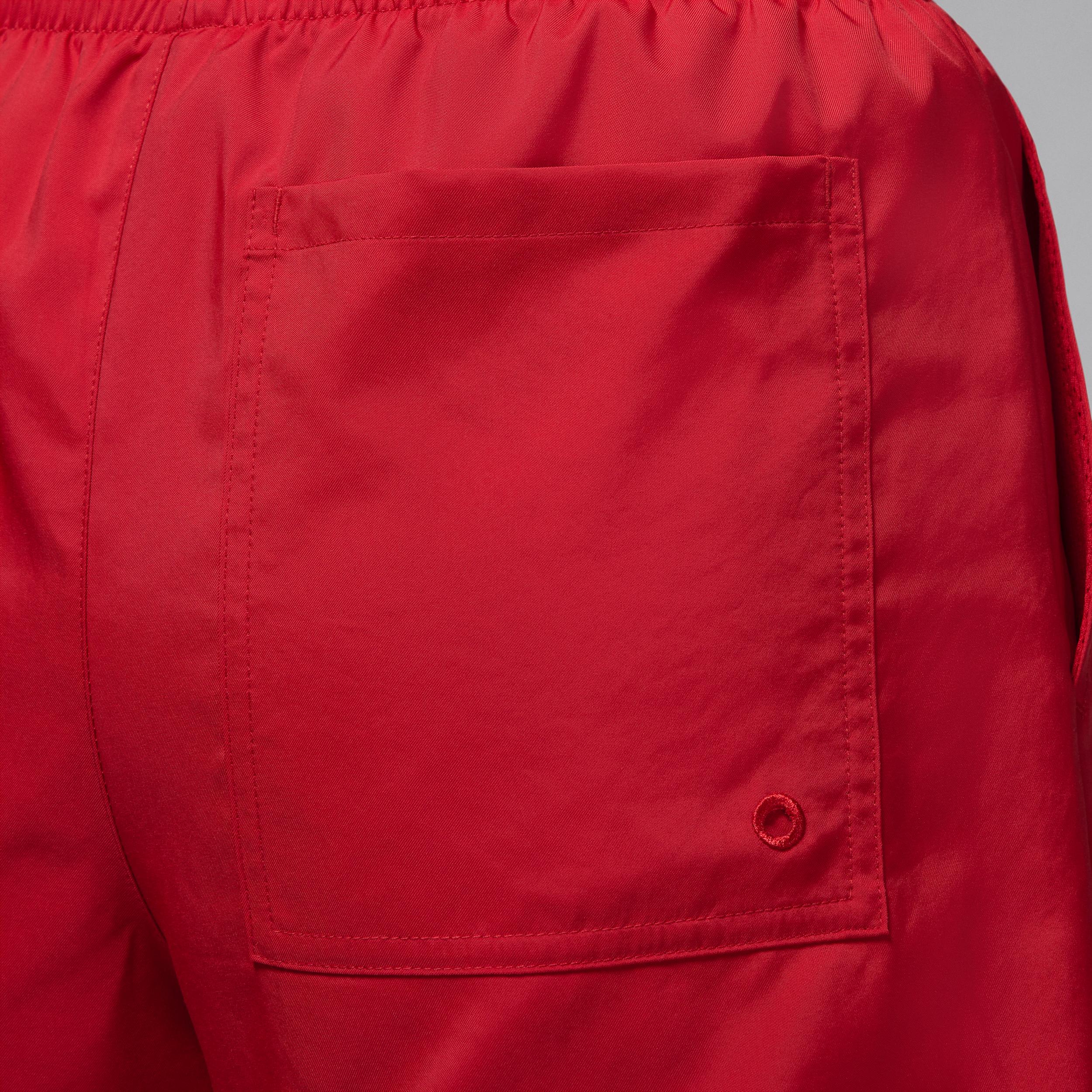 Jordan Mens Jordan Poolside LBR 5 Shorts - Mens Gym Red/White Product Image