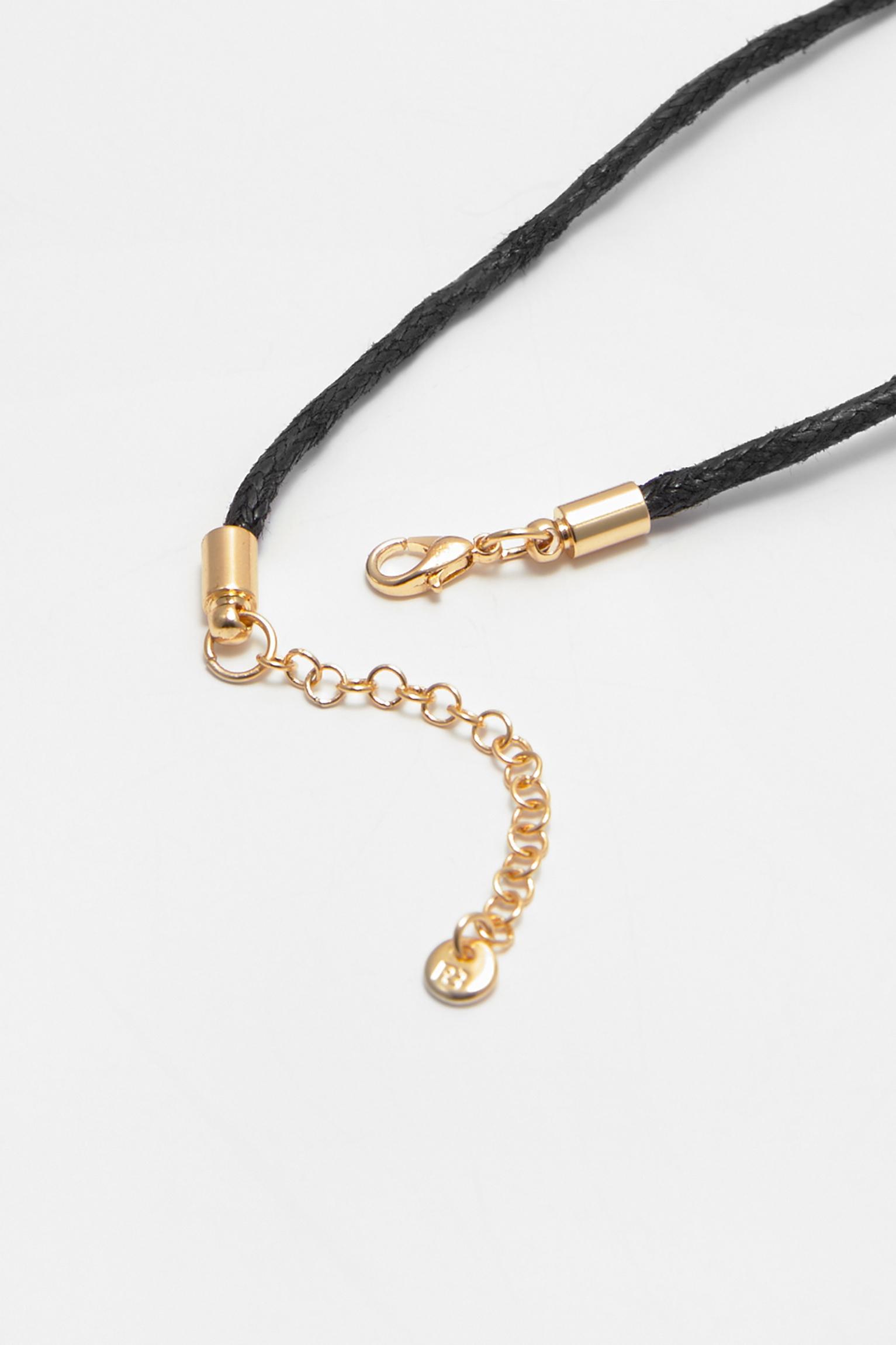 Metallic coin necklace Product Image