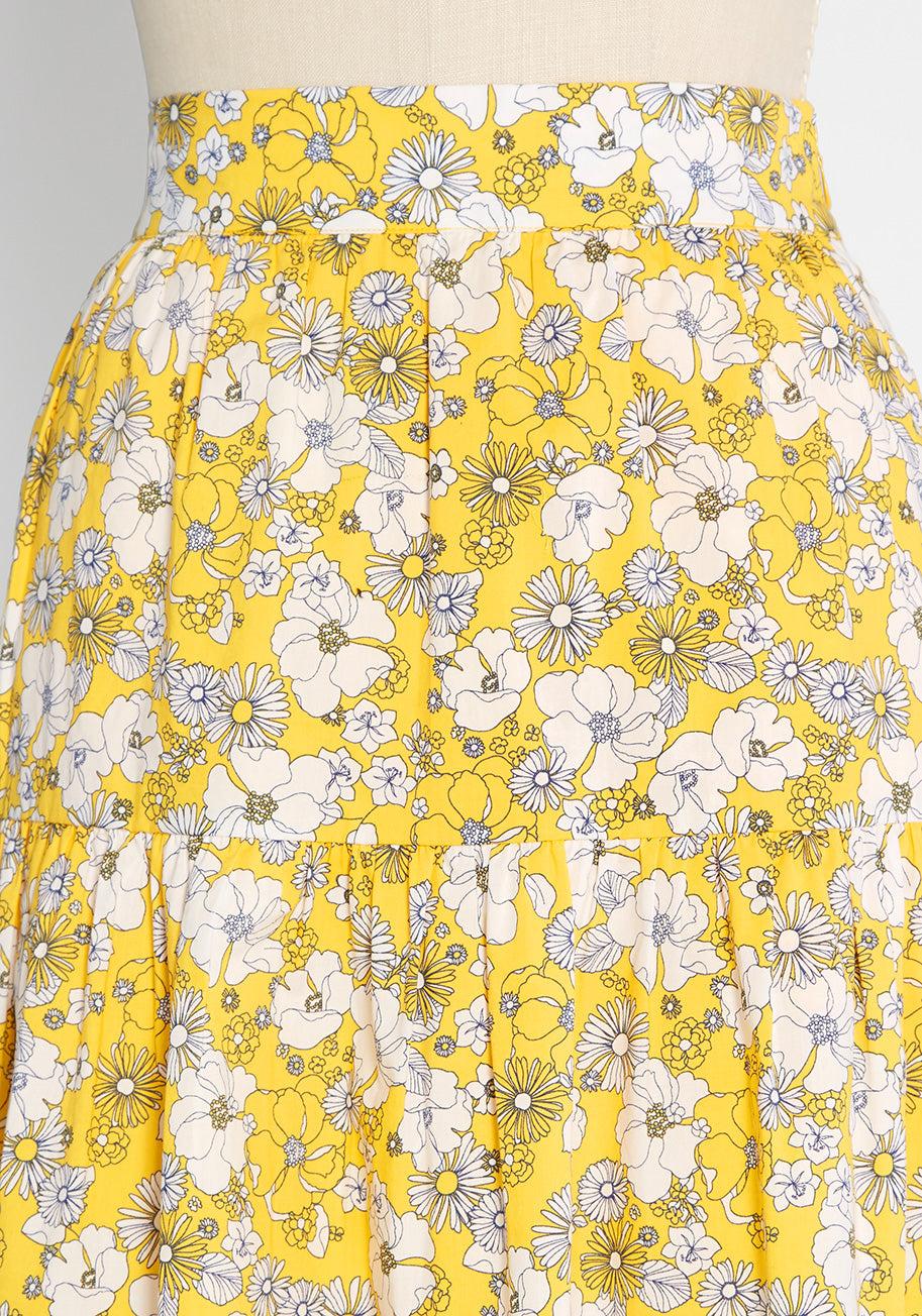 Days in Doll Valley Tiered Skirt Product Image