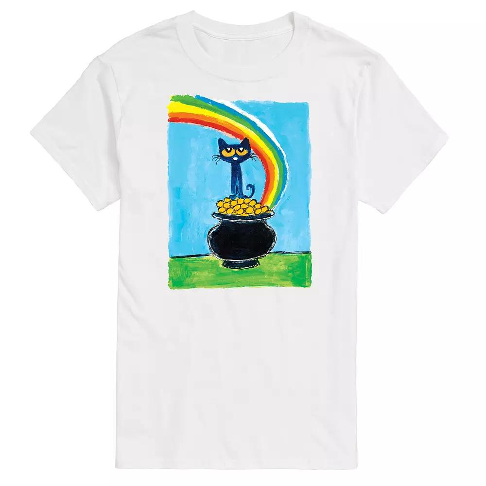 Big & Tall Pete The Cat Pot Of Gold Tee, Men's,  Product Image