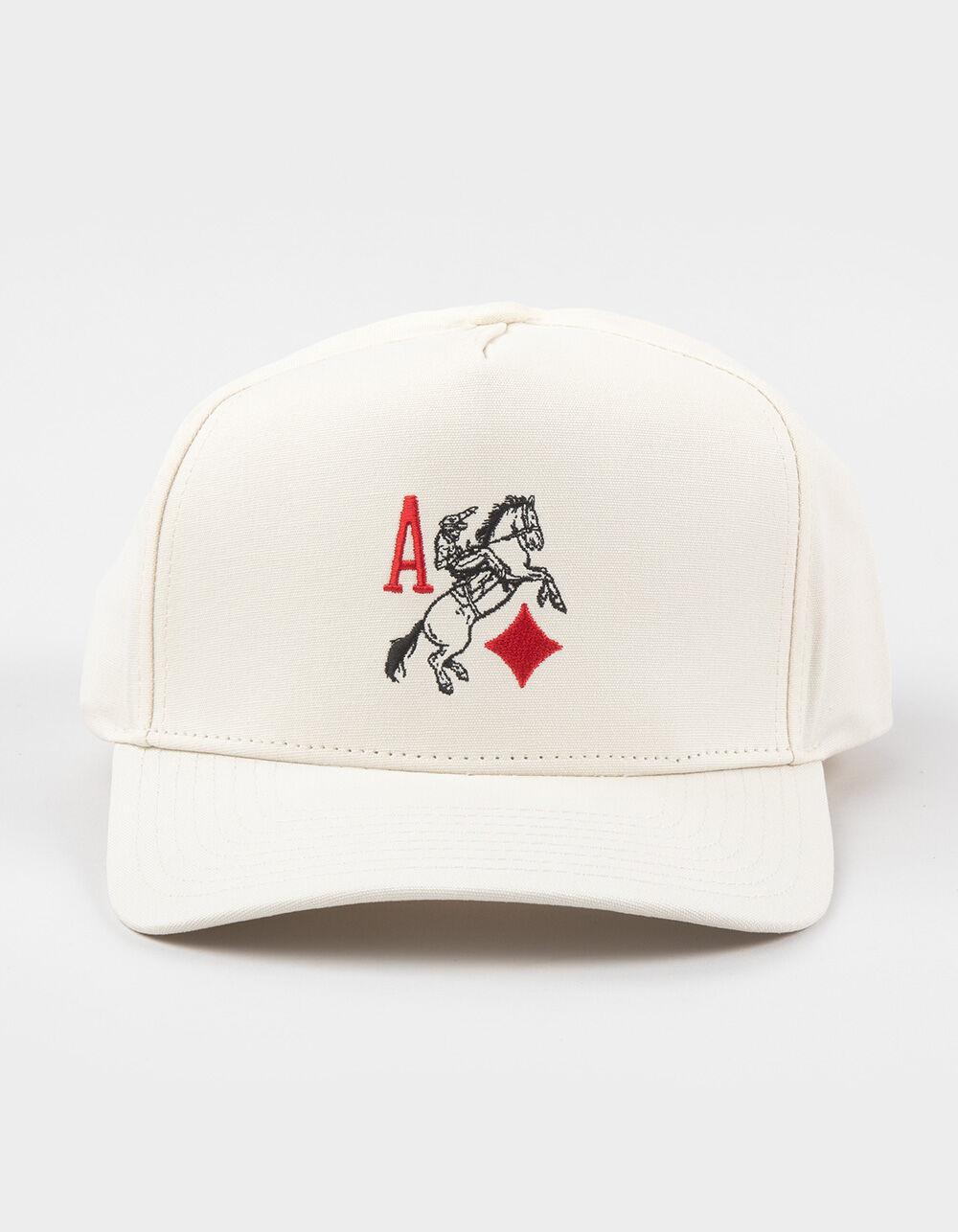 BRIXTON Aces NetPlus® Womens Snapback Hat - IVORY Product Image