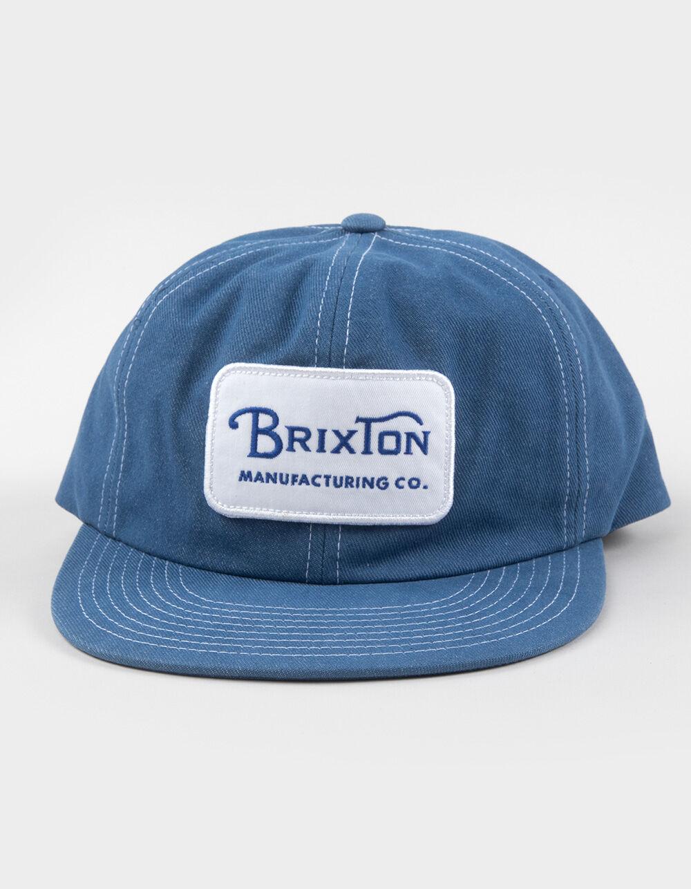 BRIXTON Grade Snapback Hat - BLUE COMBO Product Image