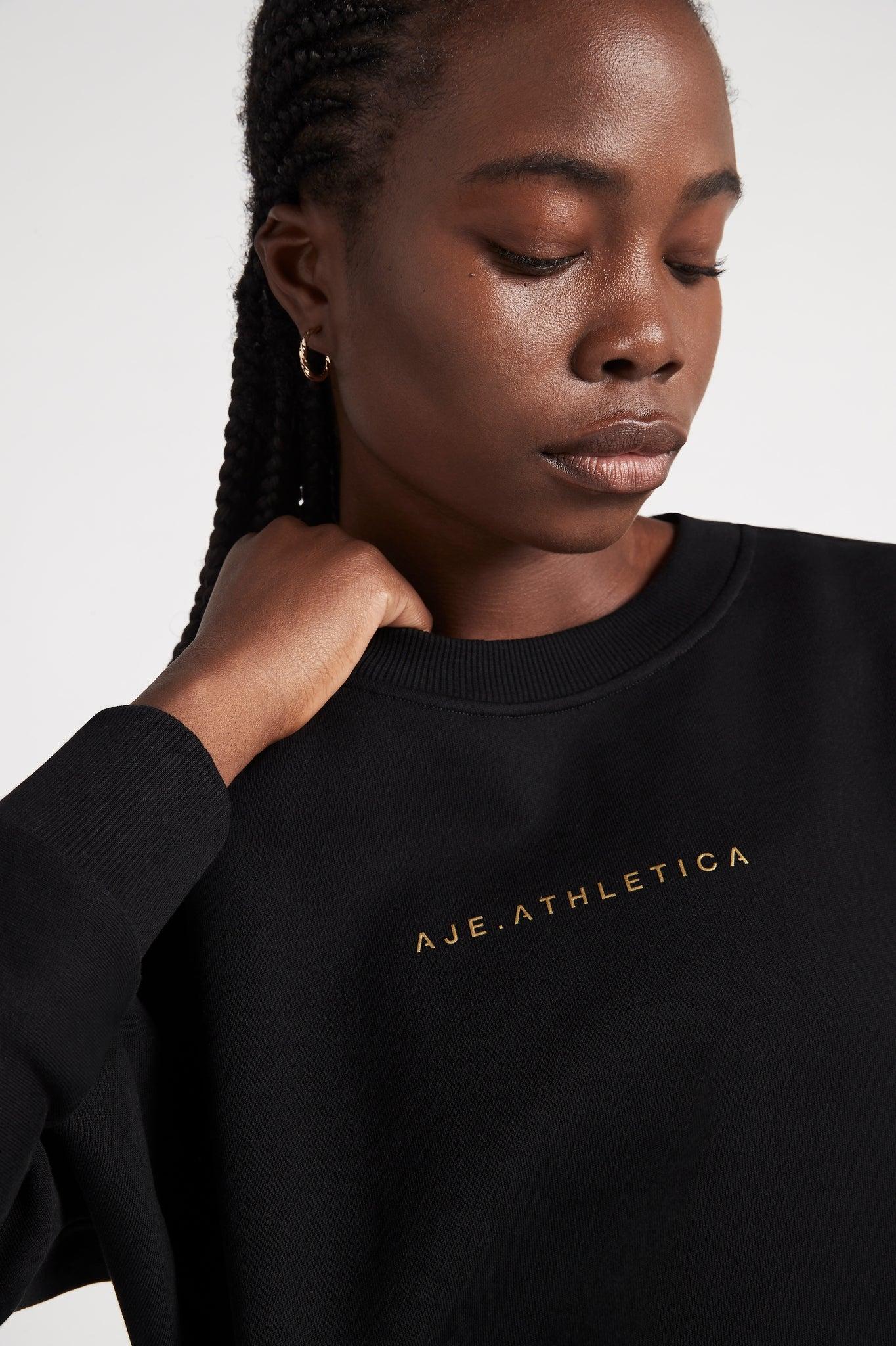 Metallic Signature Logo Crew Jumper 401 Product Image