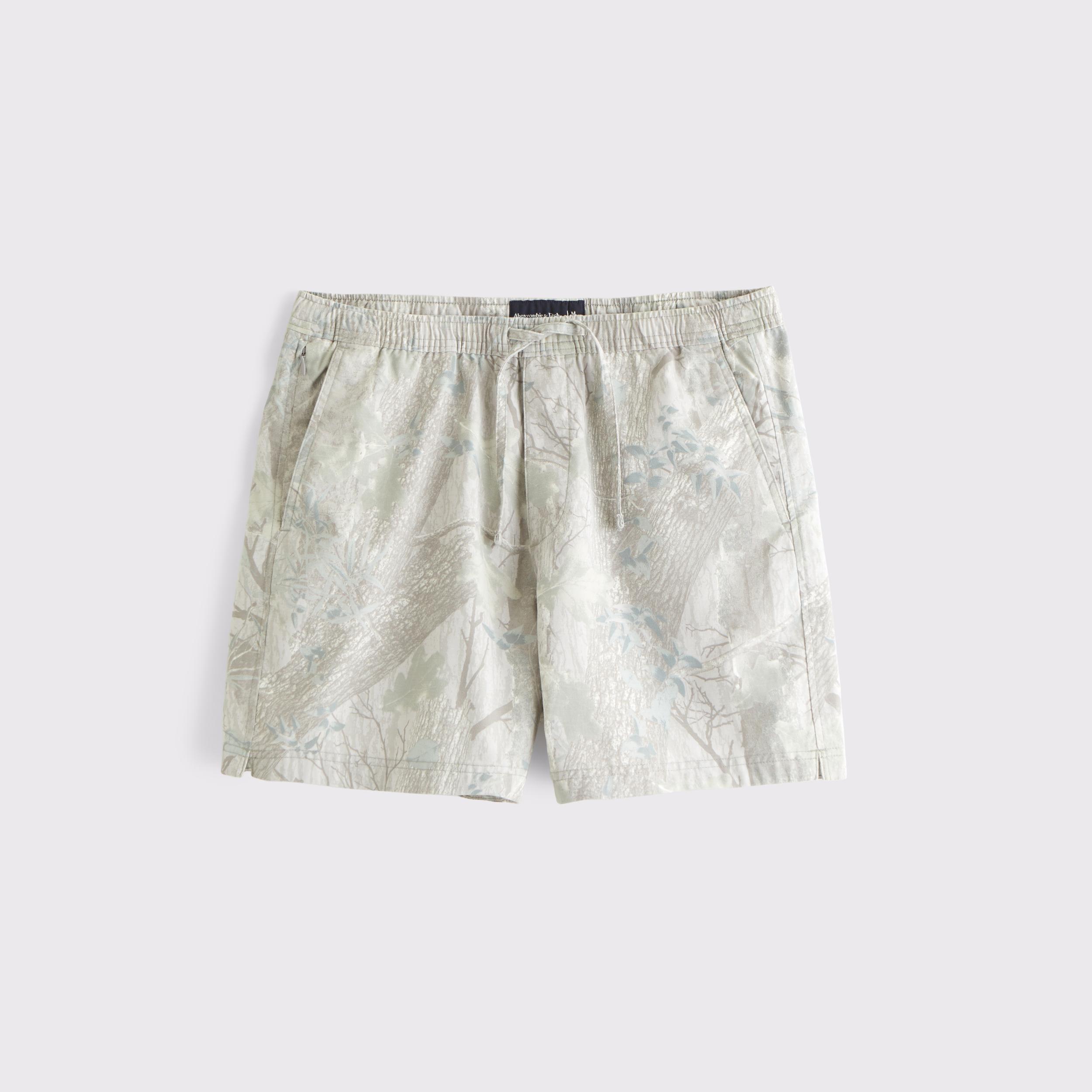 Cotton-Blend Pull-On Short Product Image