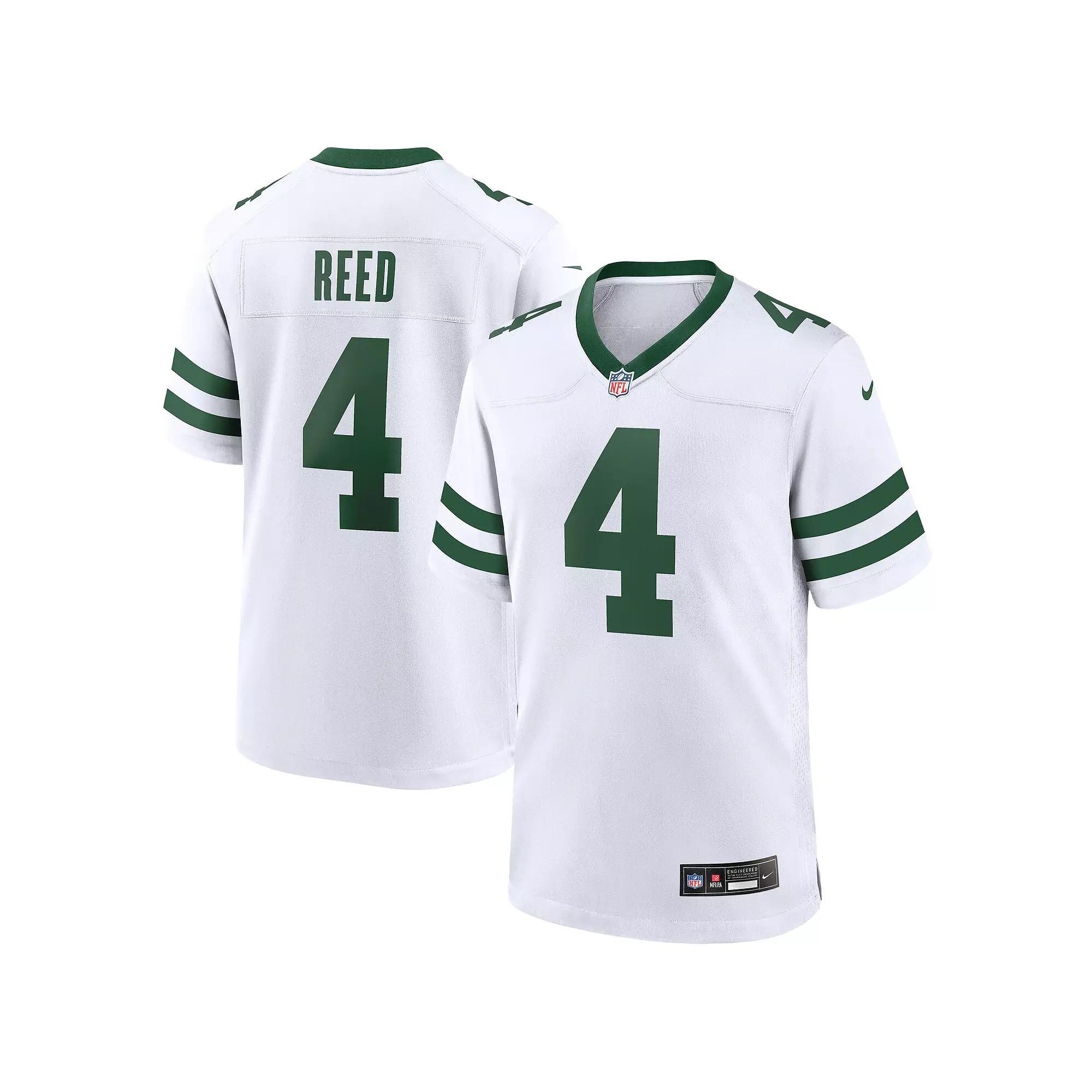 Men's Nike D.J. Reed Legacy White New York Jets Game Jersey, Size: Medium Product Image
