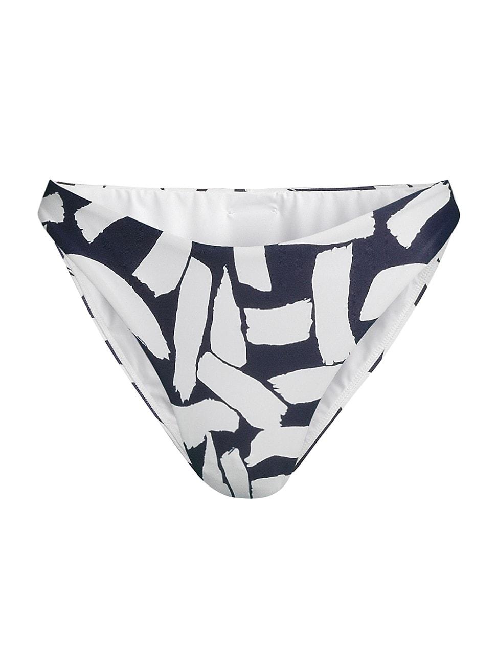 Womens Margot Brushstroke Bikini Bottom Product Image