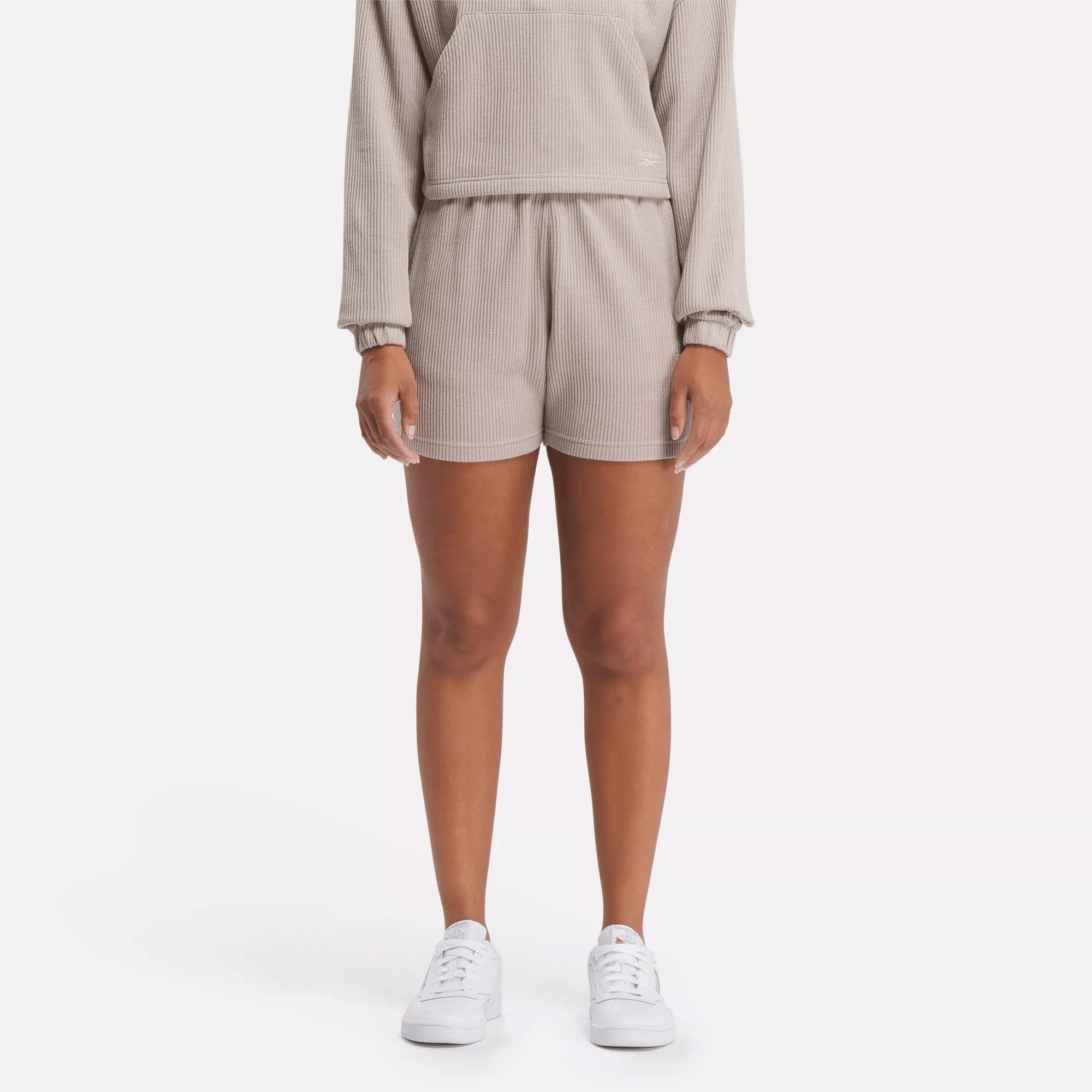 Women's Classics Wardrobe Essentials Waffle Shorts Female Product Image