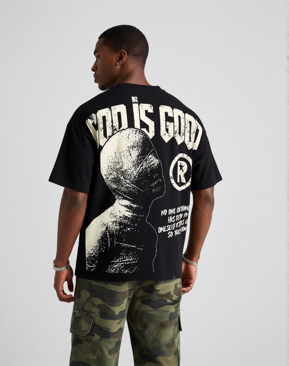 Virtual Shadow Graphic Hoodie Product Image