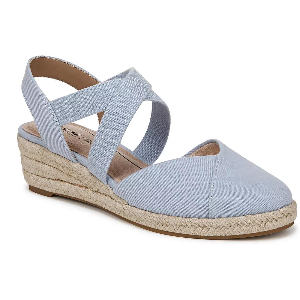 LifeStride Kimball Women's Espadrille Slip-On Wedges,  Product Image