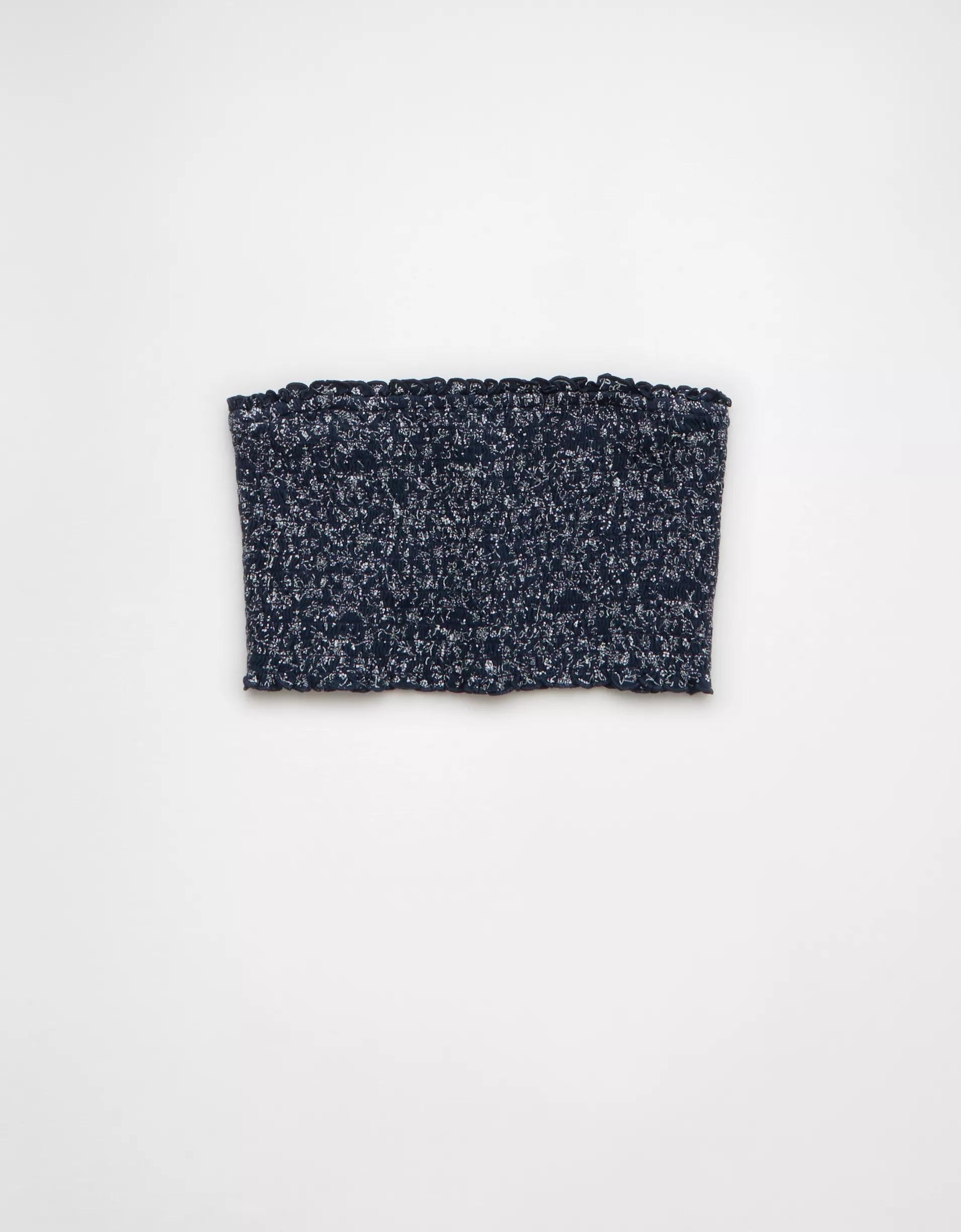 AE Sunchaser Knit Smocked Bandeau Product Image