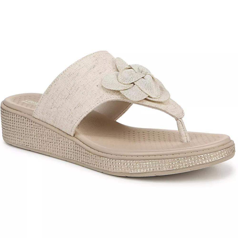 LifeStride Bloom Women's Wedge Thong Sandals,  Product Image