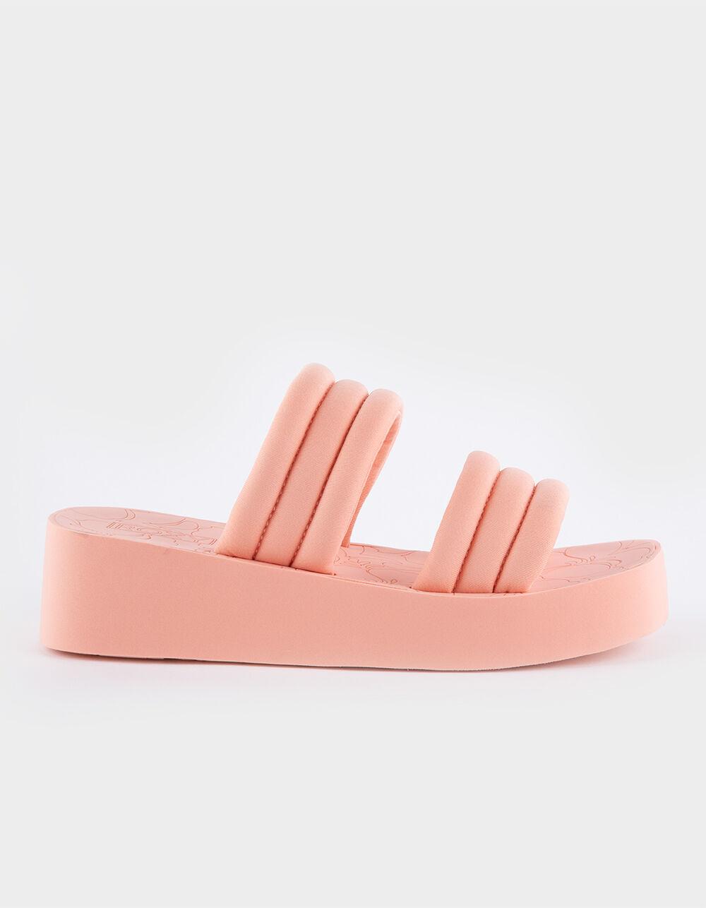 ROXY Totally Tubular Womens Slide Sandals - PEACH Product Image
