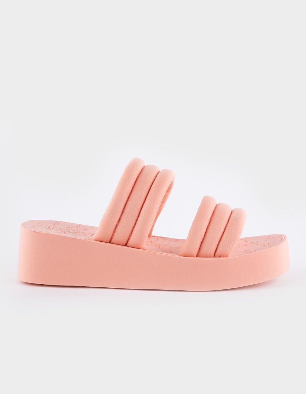 ROXY Totally Tubular Womens Slide Sandals - PEACH Product Image