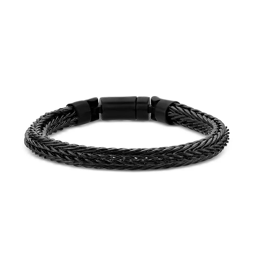 Men's LYNX Stainless Steel Foxtail Chain Bracelet,  Product Image