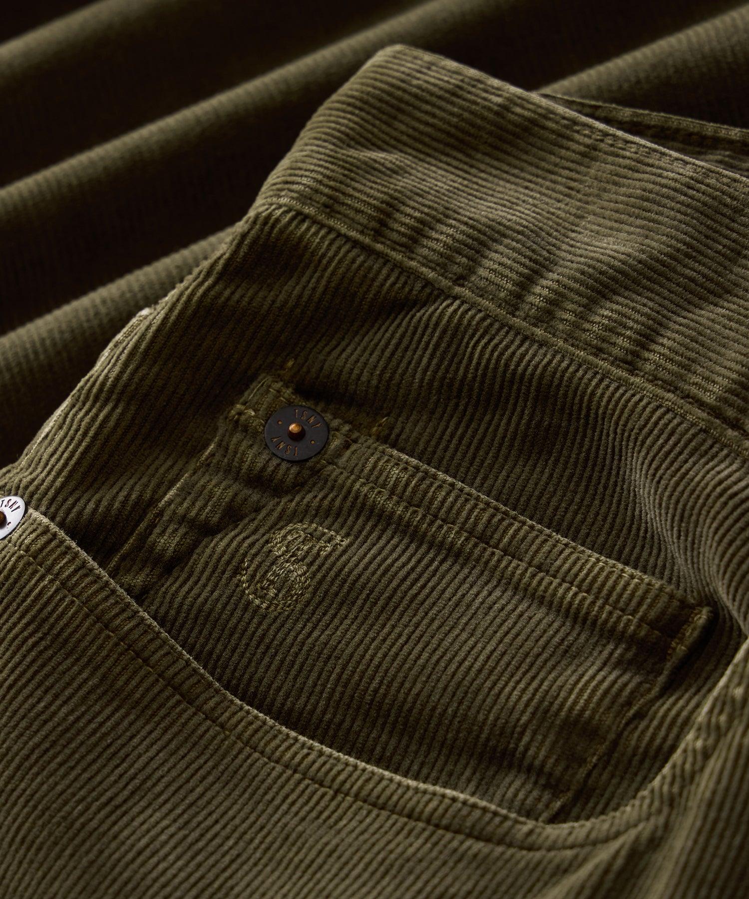 Straight 5-Pocket Corduroy Pant Product Image